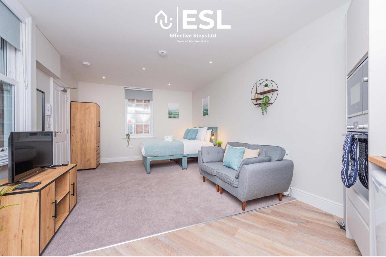 Studio 2, Second Floor Town Centre Apartment Shrewsbury Buitenkant foto