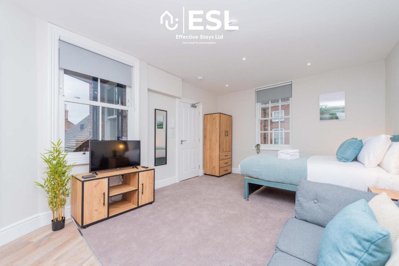 Studio 2, Second Floor Town Centre Apartment Shrewsbury Buitenkant foto